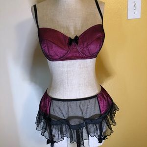 Super cute FofH bra and mini skirt set